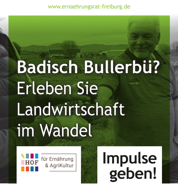 Betriebsbesichtigung "Badisch Bullerbü?" mit Sojapionier und Biobier
