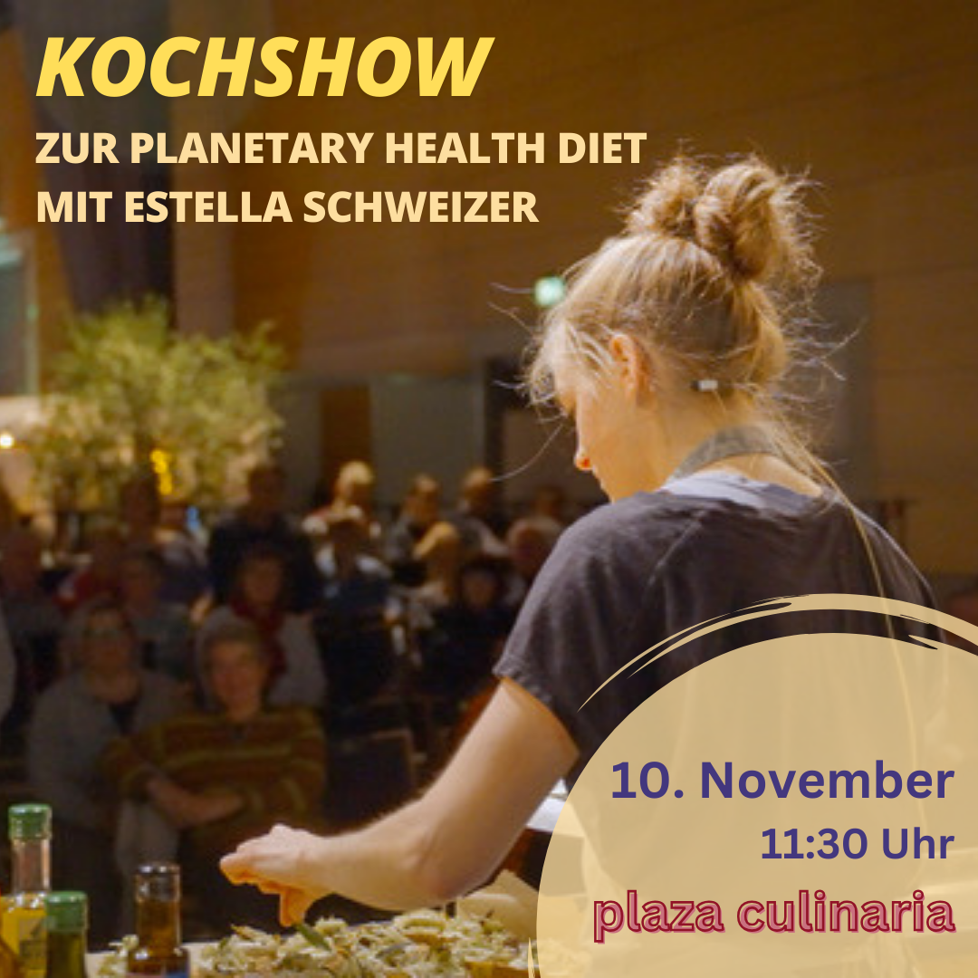 Kochshow zur Planetary Health Diet