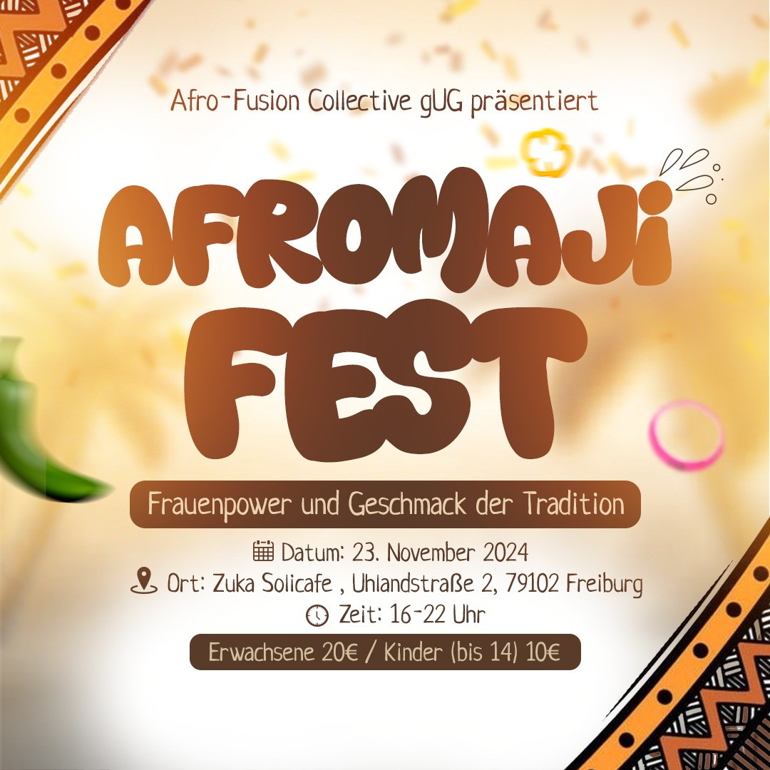 Afromaji Fest vom Afro-Fusion Collective: Frauenpower und Tradition im Geschmack