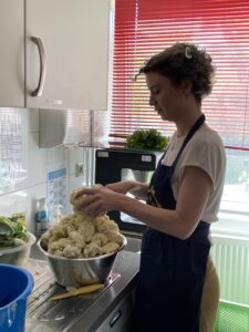 Küfa im Heinrich Hans Jacob Haus gemeinsames kochen