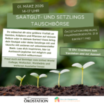 Saatgut- und Setzlingstauschbörse