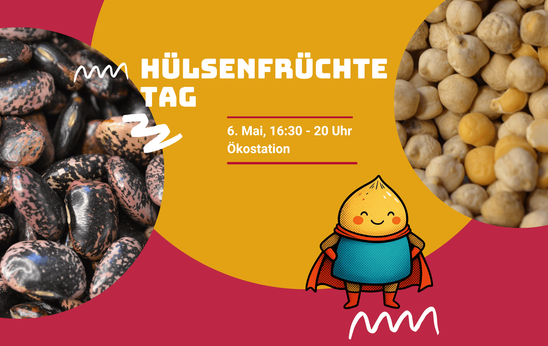 Hülsenfrüchte Tag in der Ökostation