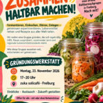 Gründungswerkstatt zusammen haltbar machen