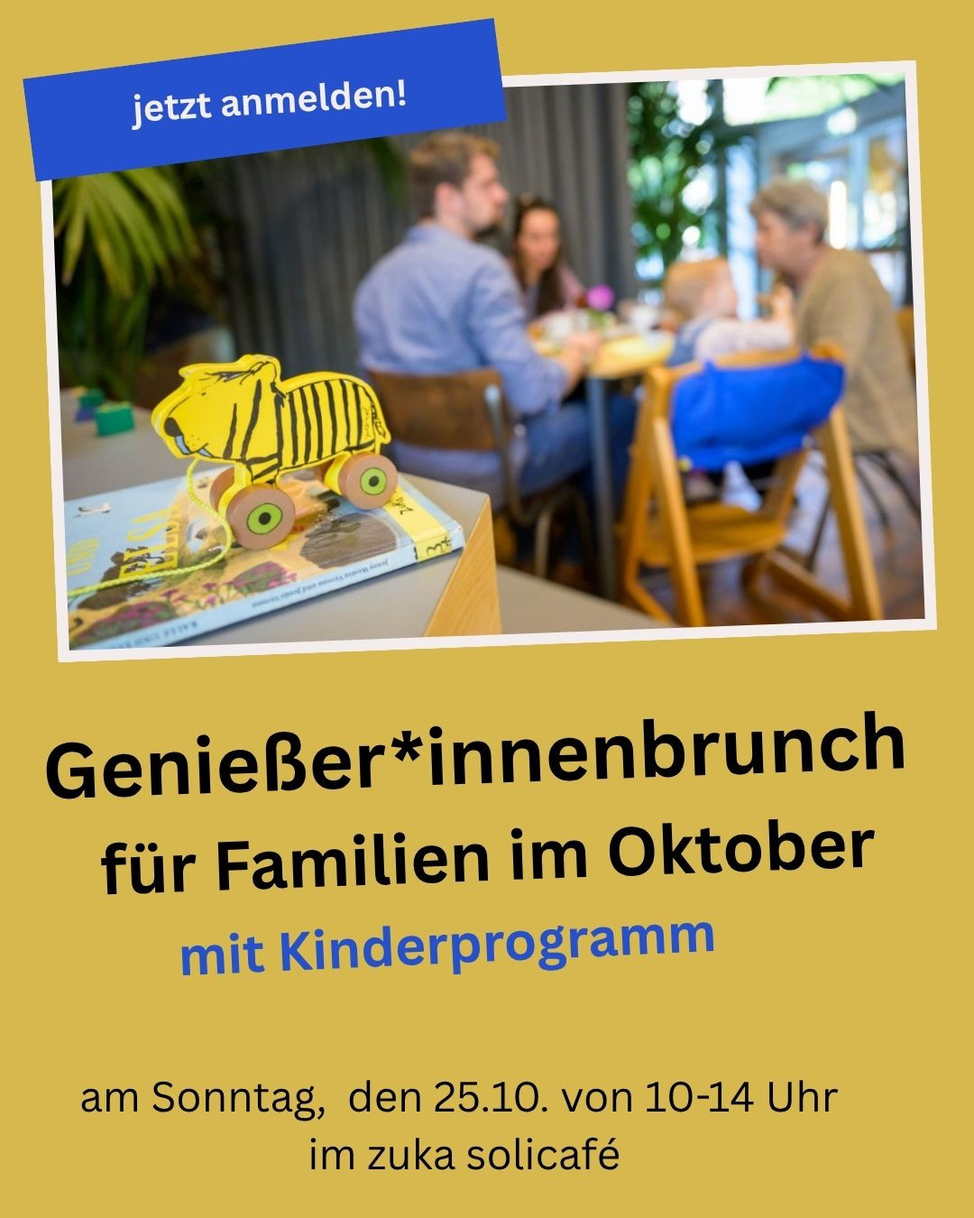 Genießer*innenbrunch für Familien
